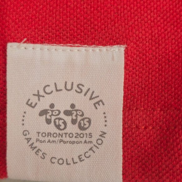 Toronto 2015 Pan Am Games Mens Red Polo Shirt 2XL - Picture 5 of 15